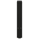 sofabordsben sort 2 stk. 38 x (42-43) cm stål