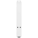 sofabordsben hvide 2 stk. 38 x (42-43) cm stål