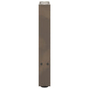 sofabordsben naturstål 2 stk. 38 x (42-43) cm stål