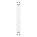sofabordsben hvide 2 stk. 50x(42-43) cm stål