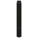 sofabordsben sort 2 stk. 60 x (42-43) cm stål