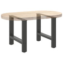 sofabordsben antracit 2 stk. 60 x (42-43) cm stål