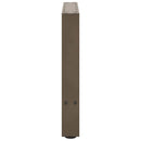 sofabordsben naturstål 2 stk. 60x(42-43) cm stål