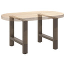sofabordsben naturstål 2 stk. 60x(42-43) cm stål