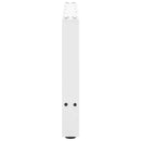 sofabordsben hvide 2 stk. 70 x (42-43) cm stål