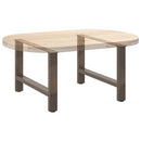 sofabordsben naturstål 2 stk. 70x(42-43) cm stål