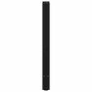 konsolbordben sort 2 stk. 28 x (72-73) cm stål