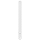 konsolbordben hvide 2 stk. 28 x (72-73) cm stål