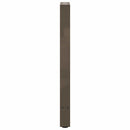 konsolbordben naturstål 2 stk. 28 x (72-73) cm stål