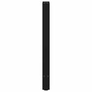 konsolbordben sort 2 stk. 38 x (72-73) cm stål