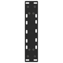 konsolbordben sort 2 stk. 38 x (72-73) cm stål