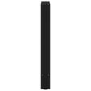 spisebordsben sort 2 stk. 50x(72-73) cm stål
