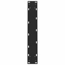 spisebordsben sort 2 stk. 50x(72-73) cm stål