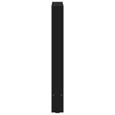 spisebordsben sort 2 stk. 60 x (72-73) cm stål
