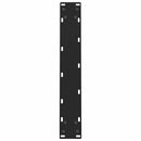 spisebordsben sort 2 stk. 60 x (72-73) cm stål