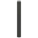 spisebordsben antracit 2 stk. 60 x (72-73) cm stål