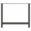 spisebordsben antracit 2 stk. 90 x (72-73) cm stål