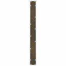 spisebordsben naturstål 2 stk. 100x(72-73) cm stål