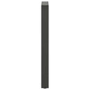 barbordsben antracit 2 stk. 40x(90-91) cm stål
