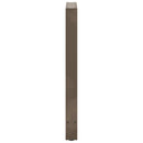 barbordsben naturstål 2 stk. 50x(90-91) cm stål