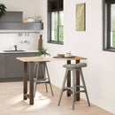 barbordsben naturstål 2 stk. 60x(90-91) cm stål