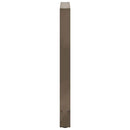 barbordsben naturstål 2 stk. 60x(90-91) cm stål