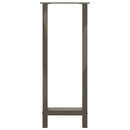 barbordsben naturstål 2 stk. 40x(100-101) cm stål