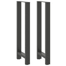 barbordsben antracit 2 stk. 40x(110-111) cm stål
