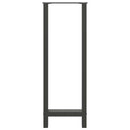 barbordsben antracit 2 stk. 40x(110-111) cm stål