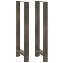 barbordsben naturstål 2 stk. 40x(110-111) cm stål