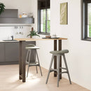 barbordsben naturstål 2 stk. 40x(110-111) cm stål