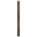 barbordsben naturstål 2 stk. 40x(110-111) cm stål