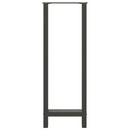barbordsben antracit 2 stk. 50x(110-111) cm stål