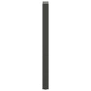 barbordsben antracit 2 stk. 50x(110-111) cm stål