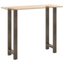 barbordsben naturstål 2 stk. 50x(110-111) cm stål