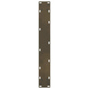 barbordsben naturstål 2 stk. 60x(110-111) cm stål