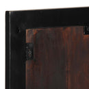 knagerække 40x2x80 cm massivt genbrugstræ flerfarvet