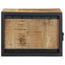 sengeskabe 2 stk 40x35x25 cm massivt ru mangotræ
