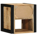 sengeskab 40x35x40 cm massivt ru mangotræ
