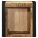 sengeskabe 2 stk 40x35x40 cm massivt ru mangotræ