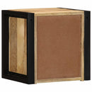 sengeskabe 2 stk 40x35x40 cm massivt ru mangotræ