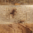 tøjstativ 80x40x190 cm massivt ru mangotræ