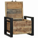 Opbevaringskister Brun 40 x 30 x 30 cm Massivt mangotræ