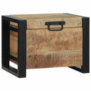 Opbevaringskister Brun 40 x 30 x 30 cm Massivt mangotræ