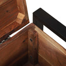 Opbevaringskister 60 x 30 x 30 cm Massivt genbrugstræ