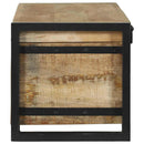 Opbevaringskister Brun 80 x 30 x 30 cm Massivt mangotræ