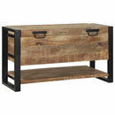Opbevaringskasse Brun 80 x 35 x 45 cm Massivt mangotræ