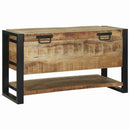 Opbevaringskasse Brun 80 x 35 x 45 cm Massivt mangotræ