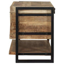 Opbevaringskasse Brun 80 x 35 x 45 cm Massivt mangotræ