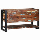 Opbevaringskasse Flerfarvet 80 x 35 x 45 cm Massivt genbrugstræ